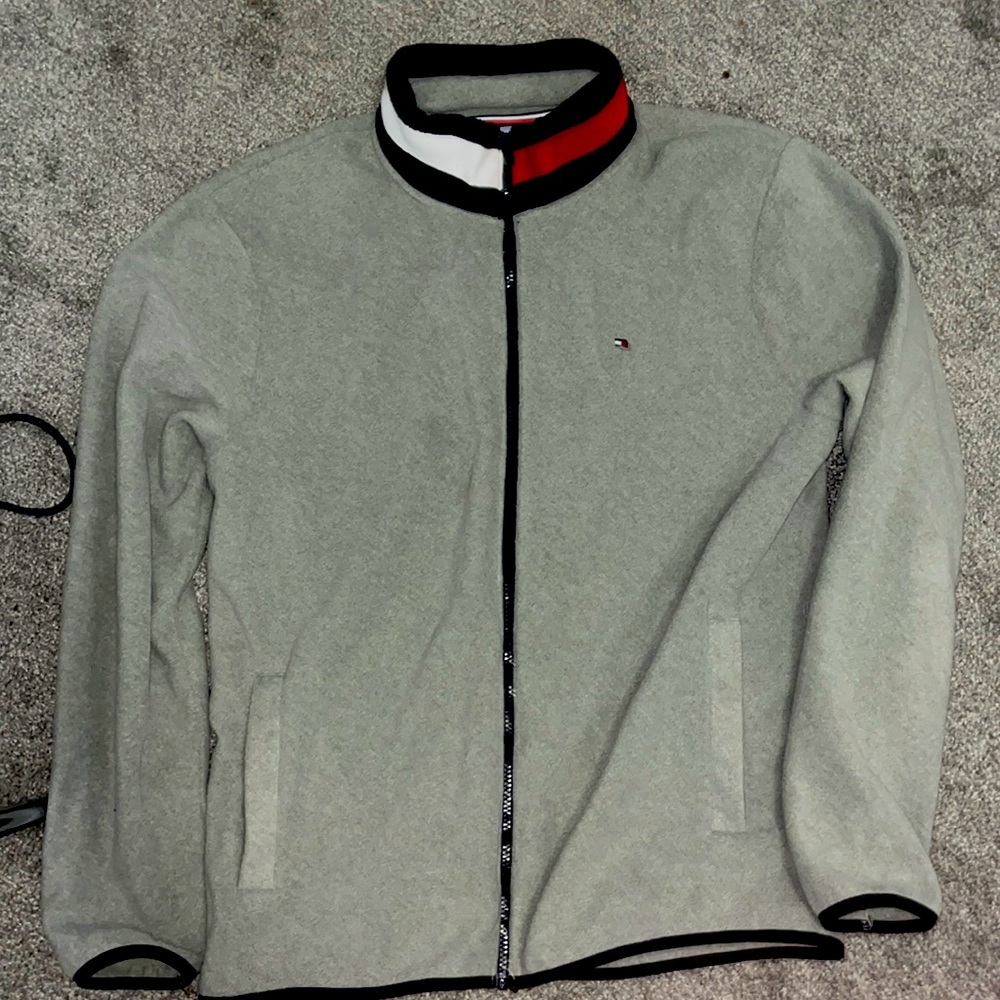 MENS TOMMY HILFIGER FLEECE JACKET